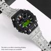 16mm Silikon-Uhrenarmband für Casio G-Shock GA-110 GA-100 GA-120 GA-900 Camouflage Gummi Wasserdicht Herren-Uhrenarmband Armband
