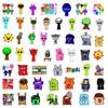 50/100PCS Stickers Funny Music Game Decals DIY Phone Luggage Laptop Skateboard Guitar Bike Car Sticker