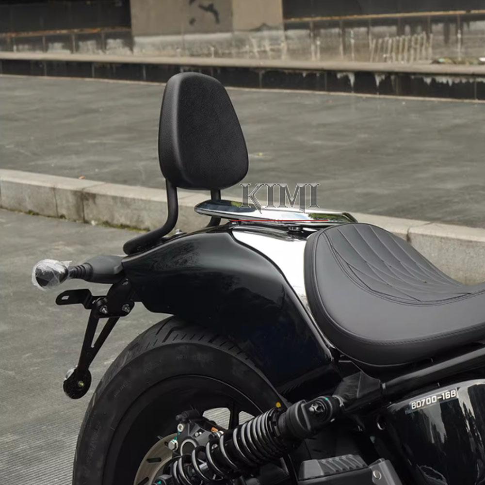 Para BENDA Chinchilla 300 450 500 Rock 707 Motocicleta Respaldo Pequeño de una Pieza Respaldo para Pasajero Accesorios de Modificación