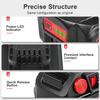 6.5Ah 18V Replacement for Milwaukee M-18 Battery 2/pk Blck