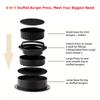1 Set, Hamburger Meat Compactor, Manual Circular Meat Patty Mold, Household Non Stick Pressing Tool, Kitchen Diy Beef Patty Tool