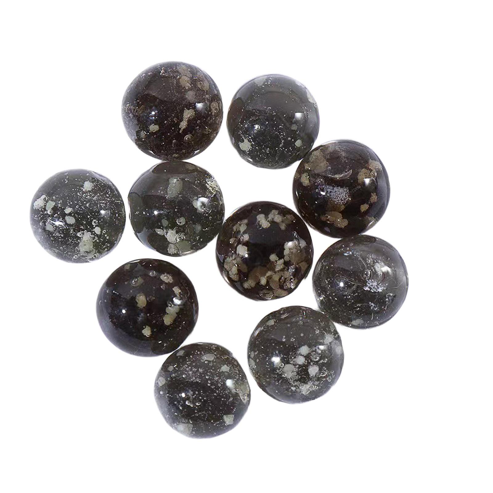 

Стеклянный ночной светильник Jinsha, шарик-ночник, стеклянная бусина, украшение для детской игрушки, флуоресцентный стеклянный шар One Size чёрный