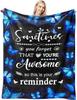 Inspirational Christian Throw Blanket Soft Warm Flannel Perfect Spiritual Gift for Women  Men Birthday Present x Inches
