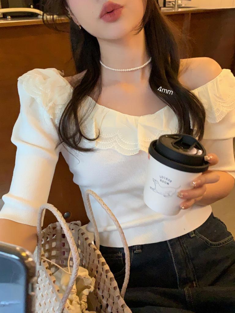 High-End French Retro Pearl Clavicle Necklace for Women: Versatile, Elegant, Simple Luxury Choker