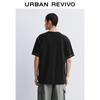 UR Men's Casual Contrast Stitch Round Neck T-Shirt