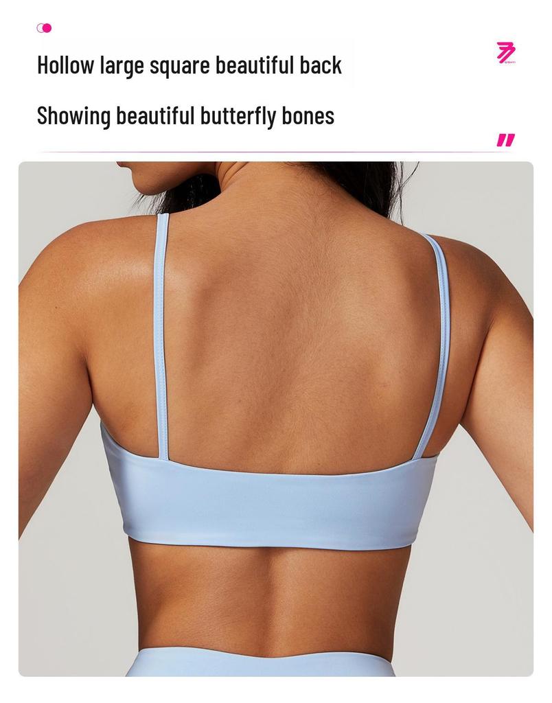 Umweltfreundliches, recyceltes, schnell trocknendes Yoga- und Lauf-Outfit - Damen-Fitnessanzug mit kurzen Ärmeln und stilvollem Rückendesign (Modell 8799)