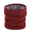 New winter warm scarf outdoor sports outer neck cover couple solid color velvet cover