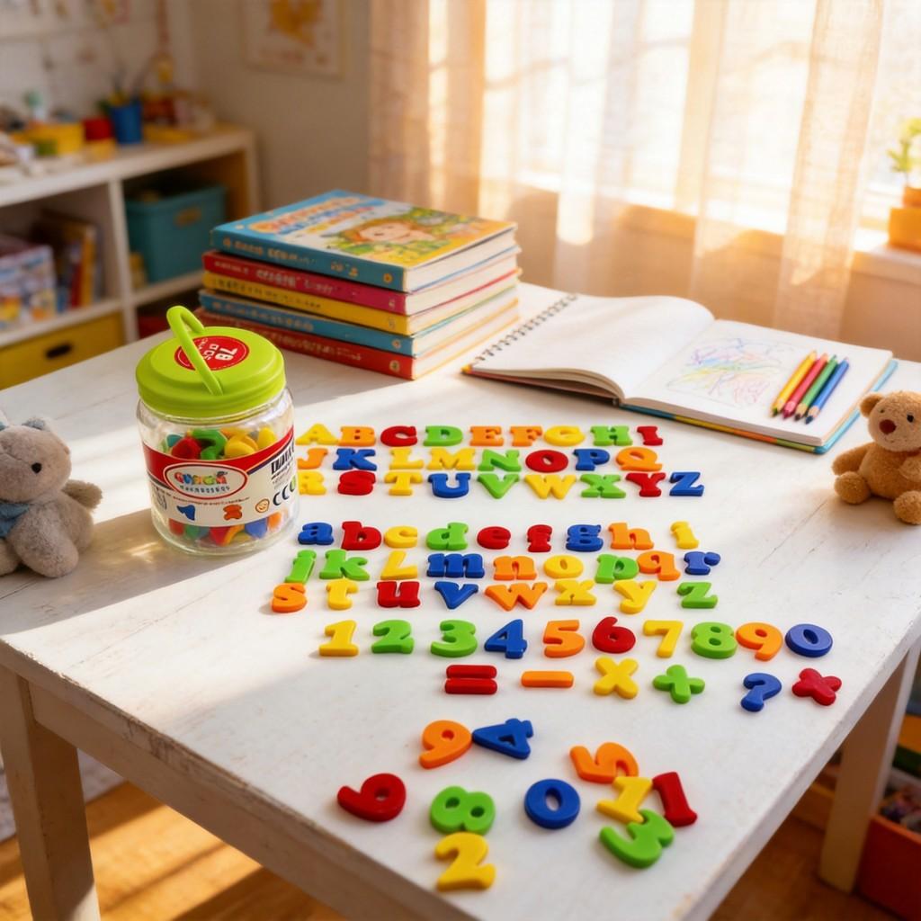 Magnetic Literacy Labels With Pinyin And Letters For Classroom And Home Learning