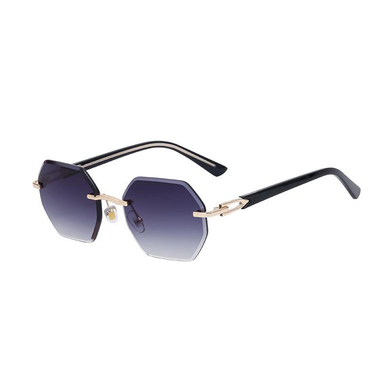 JYL TS Men's Rimless - Driving-Specific Sun-Protective Fashion Eyewear WF-5G142