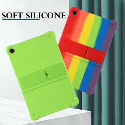 Dla OPPO Pad Air 10.36" 2022 OPD2102 X21N2 Etui dla Dzieci Odporne na Wstrząsy Miękki Silikon Stojak Pokrowiec Funda Dla OPPO Pad Air 10.4"