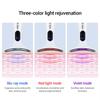 Portable EMS Neck Massager V-Line Shaping Double Chin Removal LED Microcurrent Facial Massager Anti Wrinkle Skin Care Tools