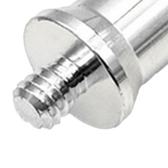 Screw Converter Glossy Anti-corrosion 3/8 to 1/4 1/4 to 1/4 Tripod Male to Male Threaded Screw for Selfie Stick
