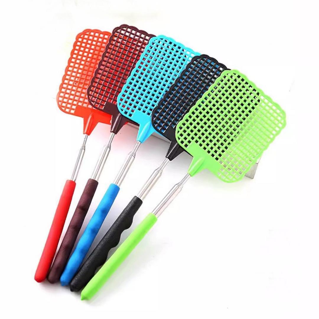 

Универсальная телескопическая мухобойка Beatit, выдвижная ловушка для насекомых и комаров разноцветный