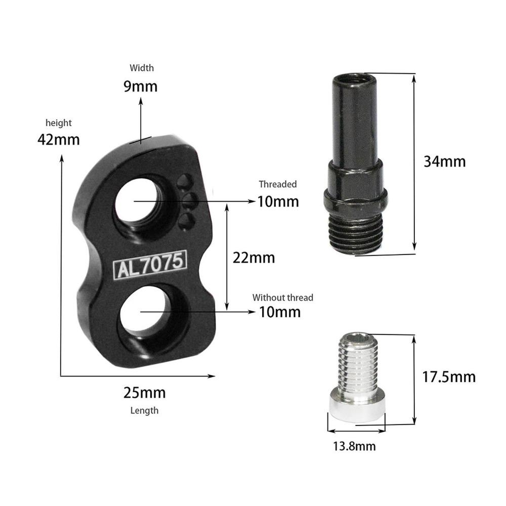 1Pair 14 To 16 16 To 18 406 To 451 V Brake Extension Bicycle Brake Adapter  Bike Upgrade