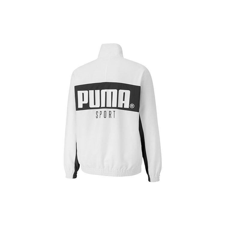 Puma Jackets Men's White Stand Collar Moderate Other 597368-02