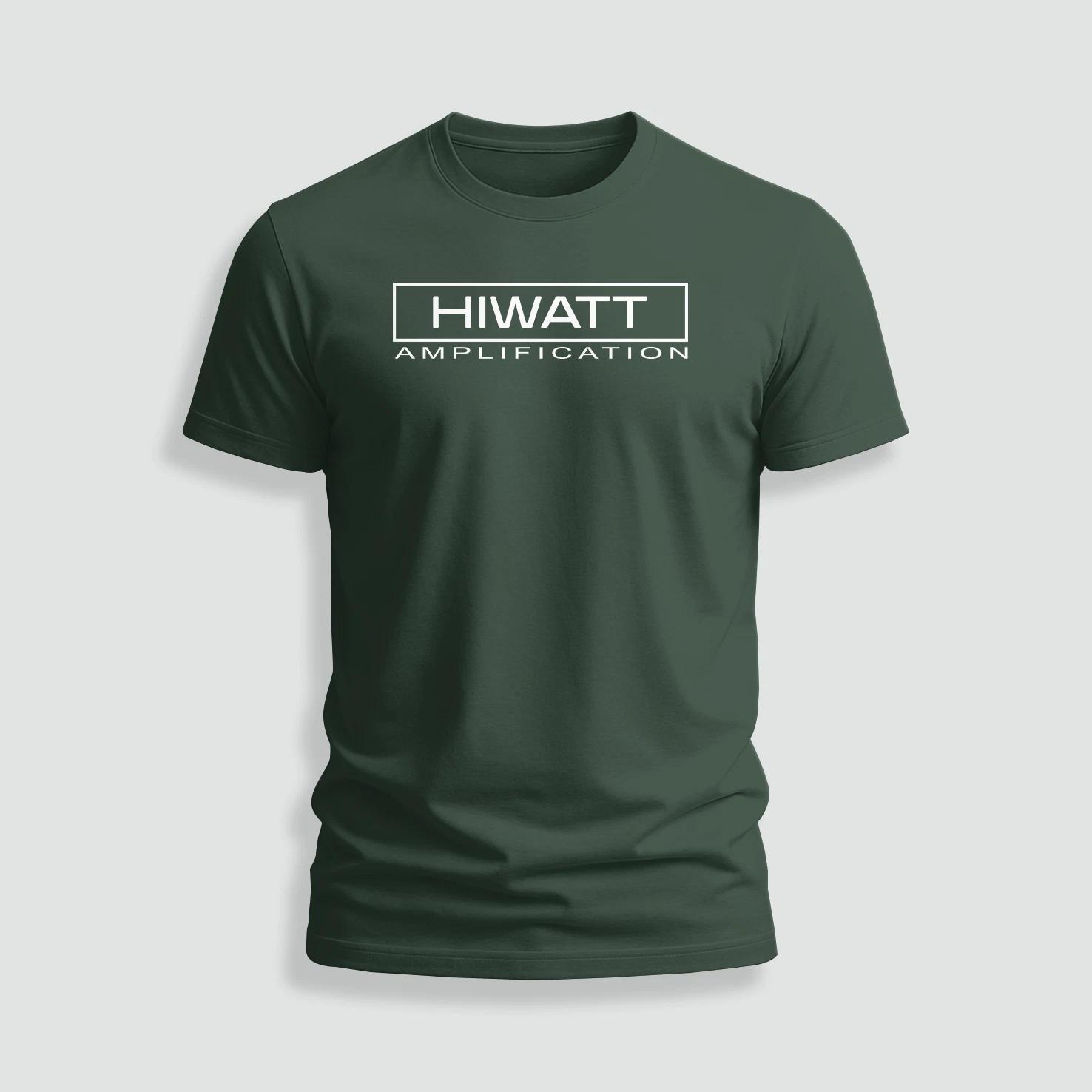 Hiwatt Amplifiers logo funny T-Shirt Size S-5XL S