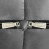 2Pcs Zipper Pulls PU Leather Zipper Parts Replacement Zipper Pullers Zip Pulls for Purses Suitcase Backpacks Boot Handbags