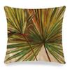 Retro Tropical Bamboo Digital Printing Short Plush Pillow Covers Decorative For Car Sofa Office Cushion Cover Home Goods