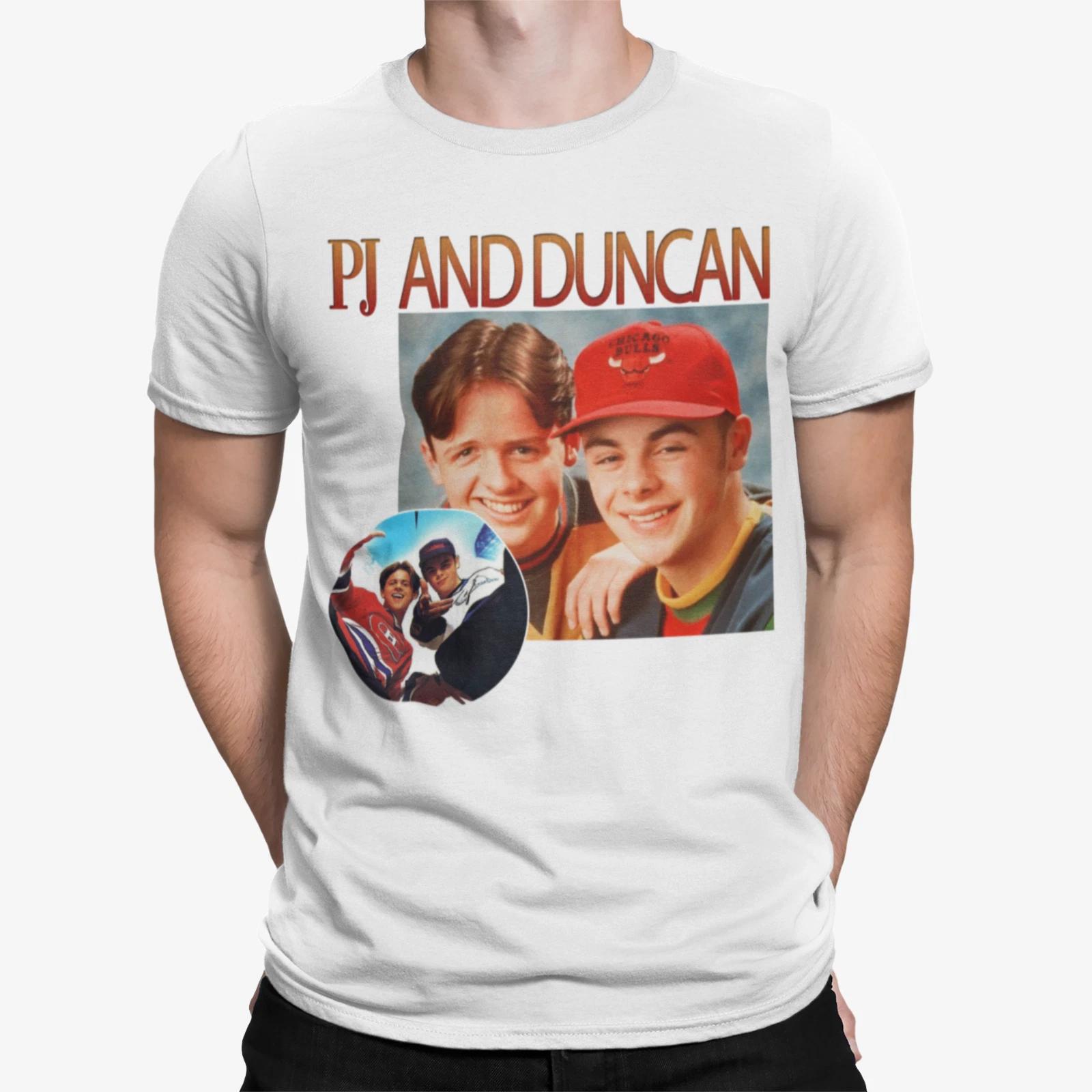 

homage 90s stag do tv show film movie t shirt for ant and dec pj duncan fans L