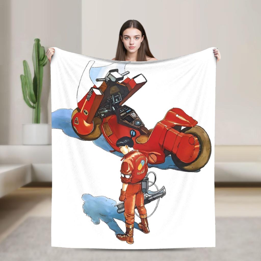 Japanese Anime film Akiras Blankets Quality Super Warm  Throw Blanket Winter Travel Couch Chair Sofa Bed Fashion Bedspread