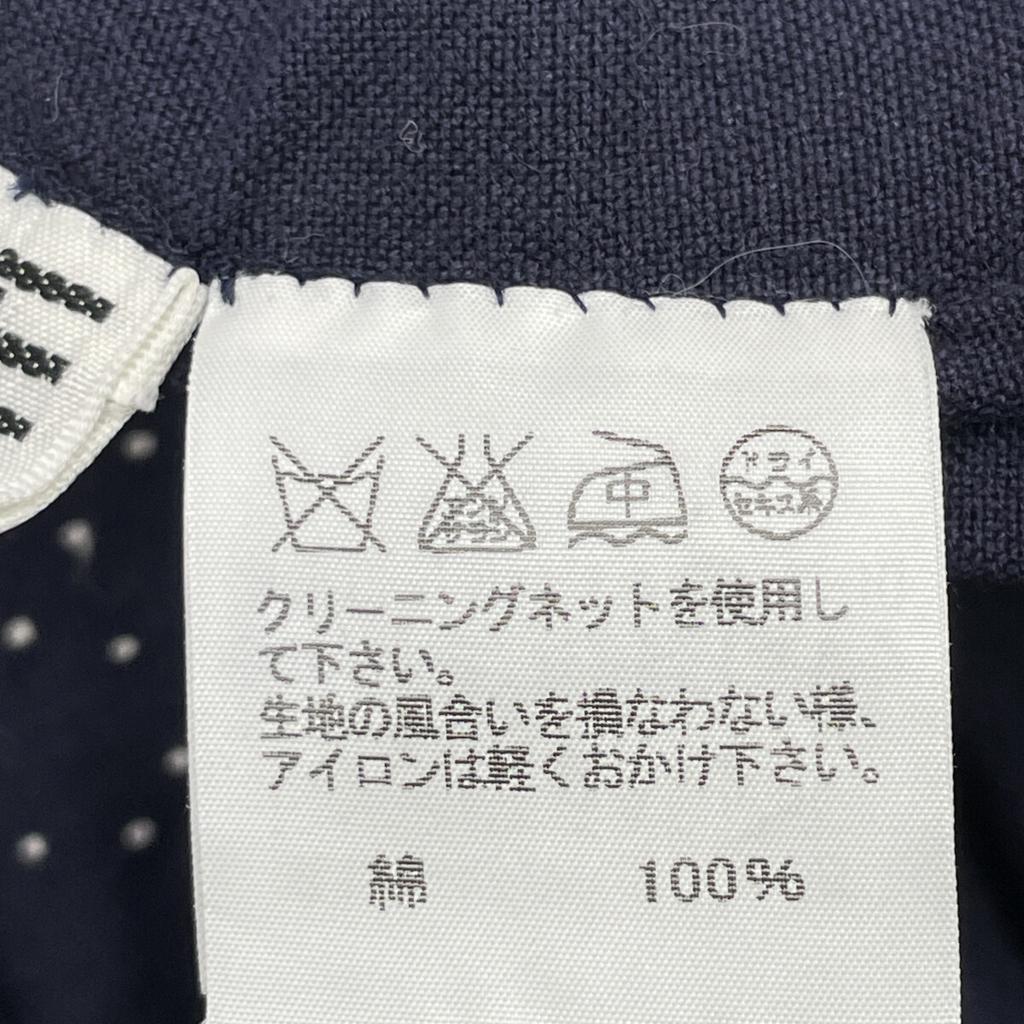 Haat HA14FT680 Navy 3/4 Sleeve Embroidered Dress dress 4 NavyUsed