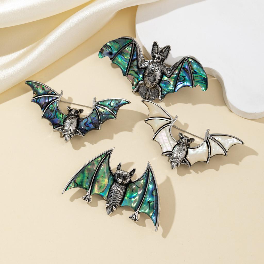 Shell Butterfly Brooch Pendant With Dual Use For Fashion Ladies