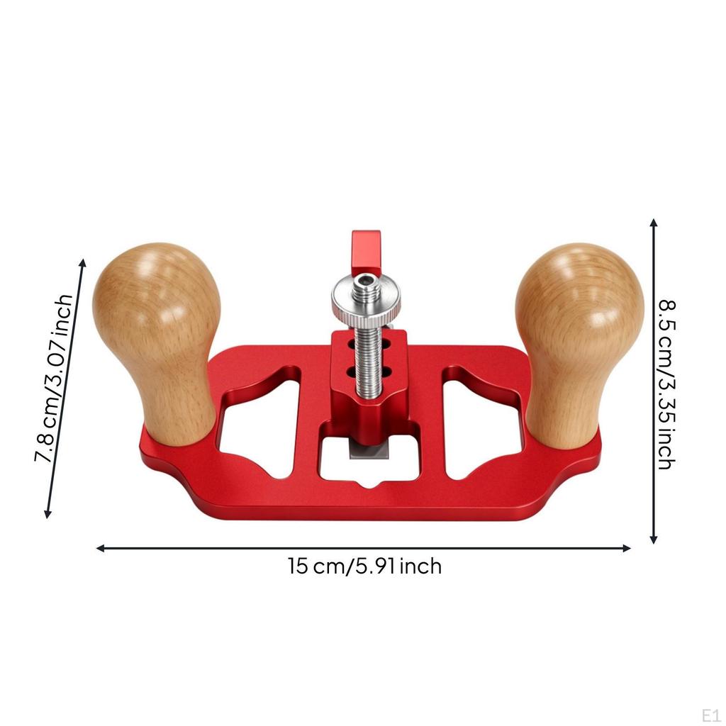 Trimming Plane Adjustable Block Compact Tool for Woodworkers, Carpenters,