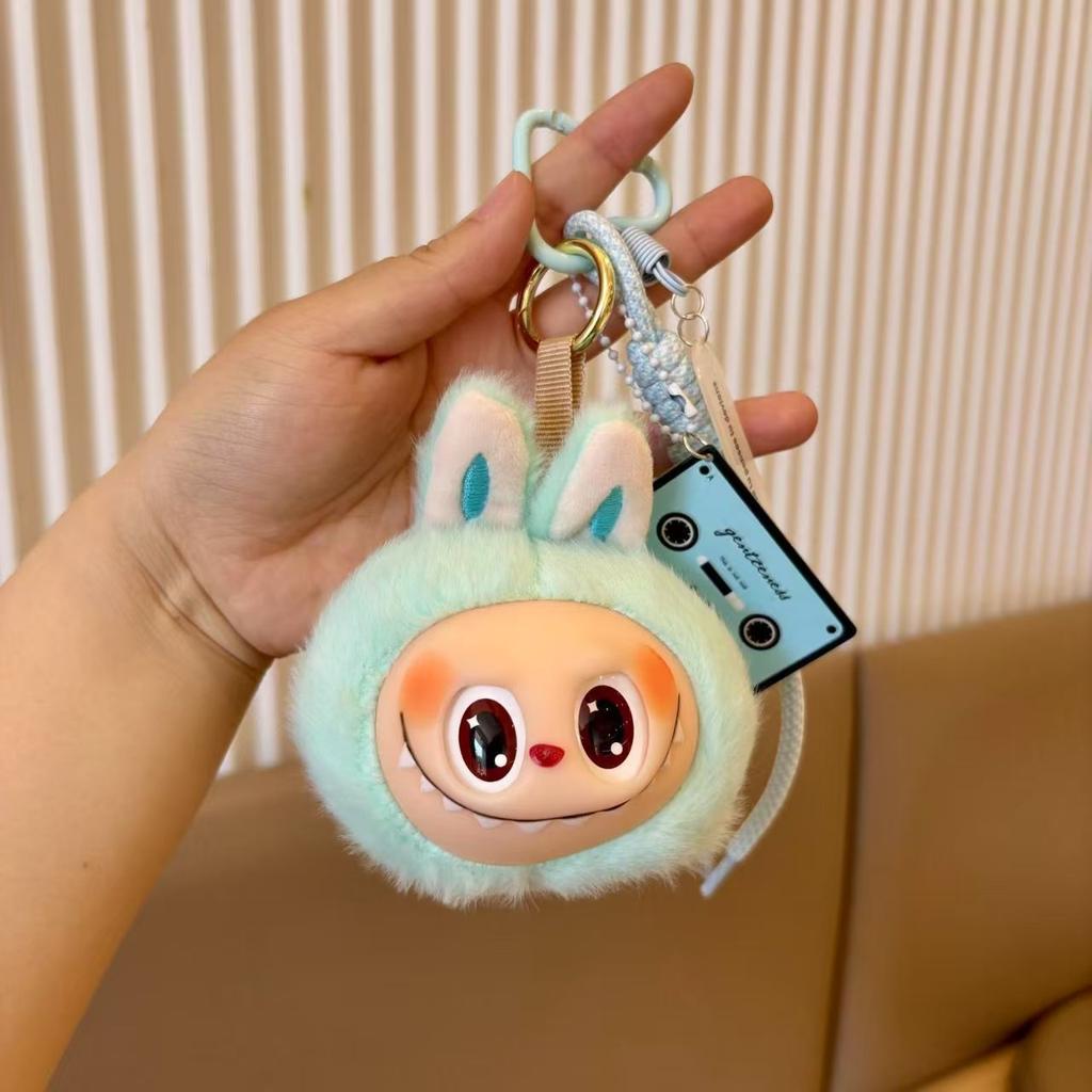 Plush Big Head Schoolbag Pendant Popular Doll Doll Seal Pendant Car Keychain