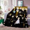 Adventure anime Tokyo Revengers Blanket For Sofa Office Bed Plane Travel Sleep Read Relax Camping Soft And Warm