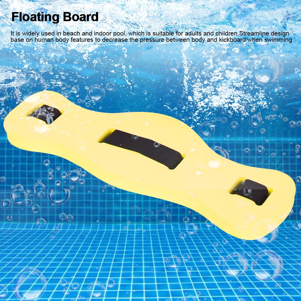 EVA Swimming Beginner Learner Kickboard Floating Plate Swimming Pool Training Aid Tools for Kids AdultsYellow