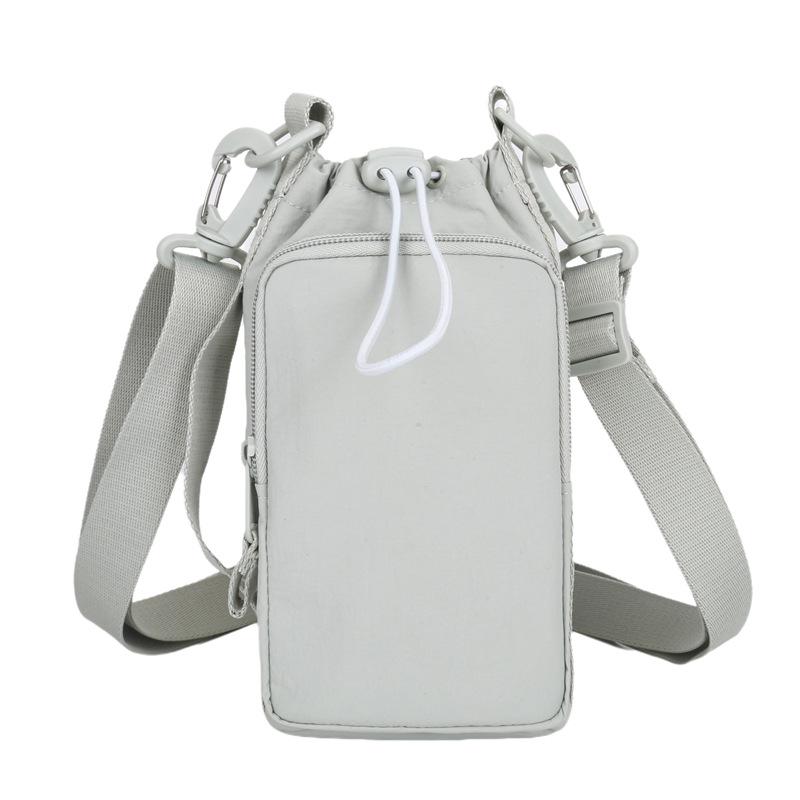 Unisex Crossbody Water Bottle & Phone Bag - Portable Outdoor Sports Storage Bag