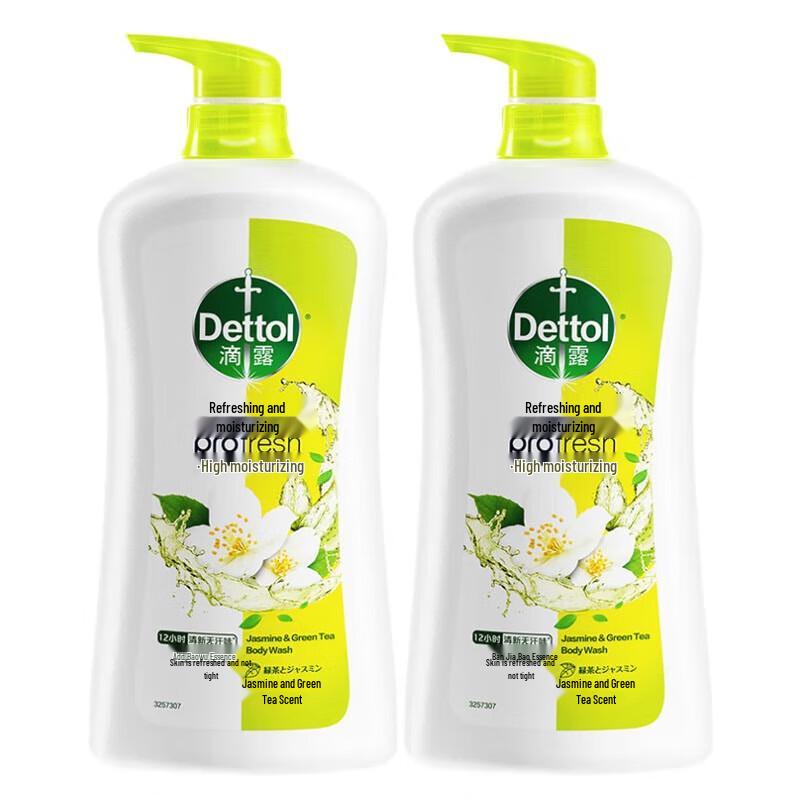 

Dettol Jasmine & Green Tea Refreshing Moisturizing Shower Gel