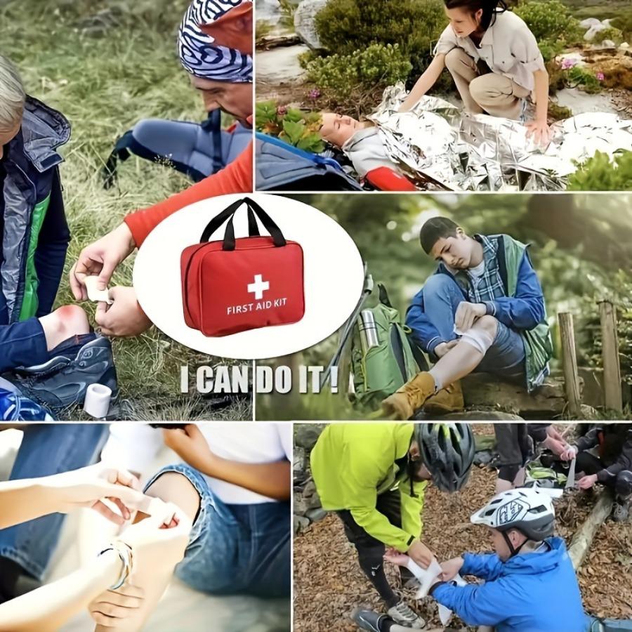 25pcs Survival First Aid Kit Emergency Kit Household Equipment Travel Supplies Camping Hiking Non-stop Home Emergency Kit