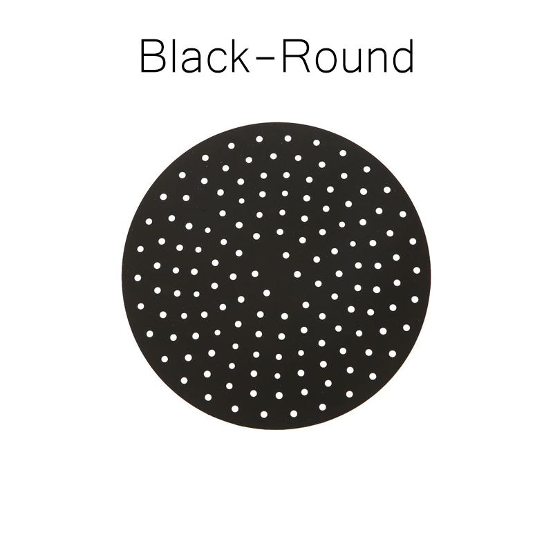 1pc Reusable Non-slip Silicone Air Fryer Mat Square Round Liners Air Fryer Basket Protector Pot Mat Kitchen Accessories Gadgets