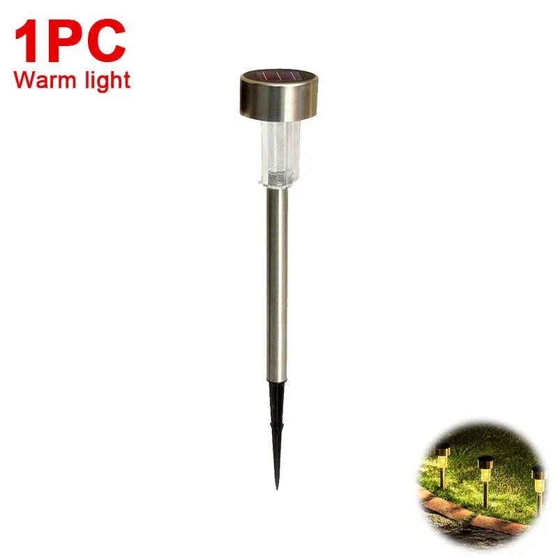 Solar Outdoor Lights Garden Lamp Solar Powered Waterproof Landscape Path Outdoor for Yard Backyard Lawn Patio Decorative