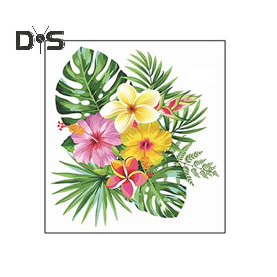 

Тропические листья Цветочная наклейка на унитаз Съемная самоклеящаяся водонепроницаемая ПВХ Гостиная Ванная комната Настенное искусство Цветочная крышка унитаза Украшение Наклейка Little Flower