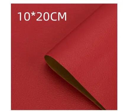 Black Thickened Self Adhesive Leather Sofa Repair Bed Soft Bag Leather Repair Subsidy Fix Mend Pu Artificial Leather Skin Patch