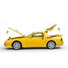 1/32 Mazda RX-7 Alloy Car Modelo Diecast Metal Sports Vehicles Modelo Alta Simulação Som e Luz Coleção Crianças Brinquedo Presente