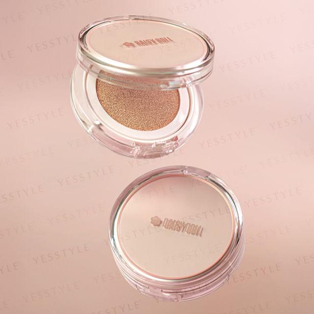 

club cosmetics - DAISY DOLL Glow Soft Cushion SPF 50+ PA++++ 02 Natural Beige
