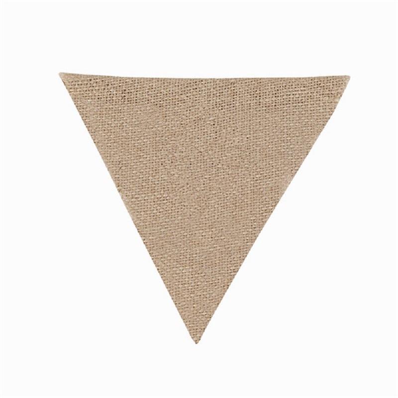 Personalize Party Flag Letter A-Z No.0-9 Diy Jute Burlap Bunting Banner Flags Candy Bar Wedding Decoration Baby Shower Favor
