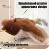 Realistic Chirping Bird Cat Toy Flapping Rechargeable Chasing Interactive Play Plush Flying for Indoor Cats Active Exercise Hunting Instincts