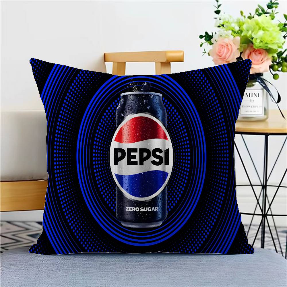 

Мода Художественный Принт P-pepsi Лого Наволочка Чехол для Подушки Дивана Домашнее Украшение Комнаты Детский Подарок 12x12Inch