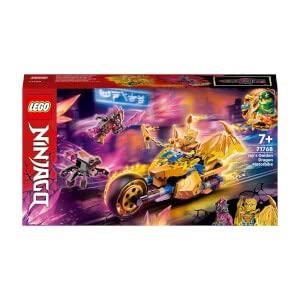 LEGO Ninjago Jay's Golden Dragon Bike 71768, Toy, Building Blocks, Gift, Ninja Bike, Boys, Ages 7 and Up