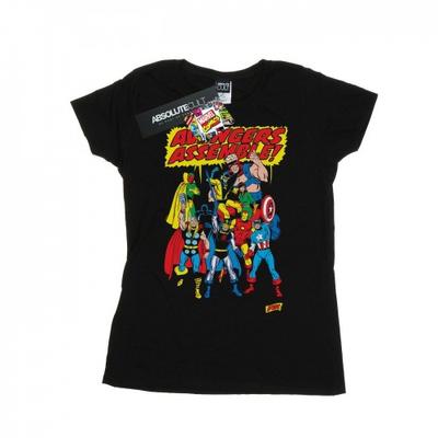 Womens/Ladies Avengers Assemble Cotton T-Shirt