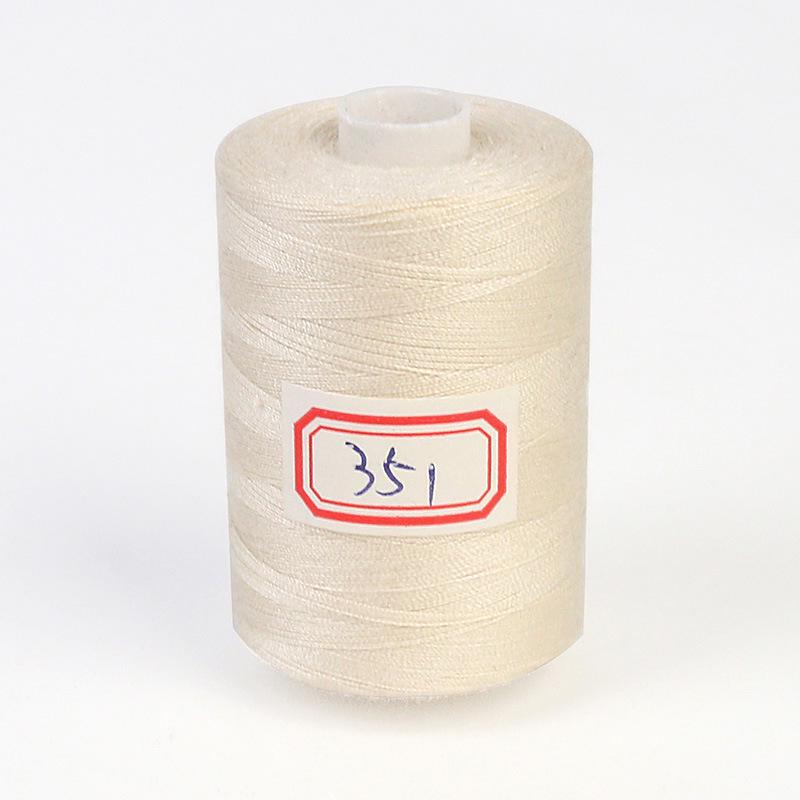 Hilo de Coser de Poliéster de Alta Velocidad 402 - 1000 Yardas, Colores Arcoíris, Ideal para Proyectos de Costura Casera y a Mano