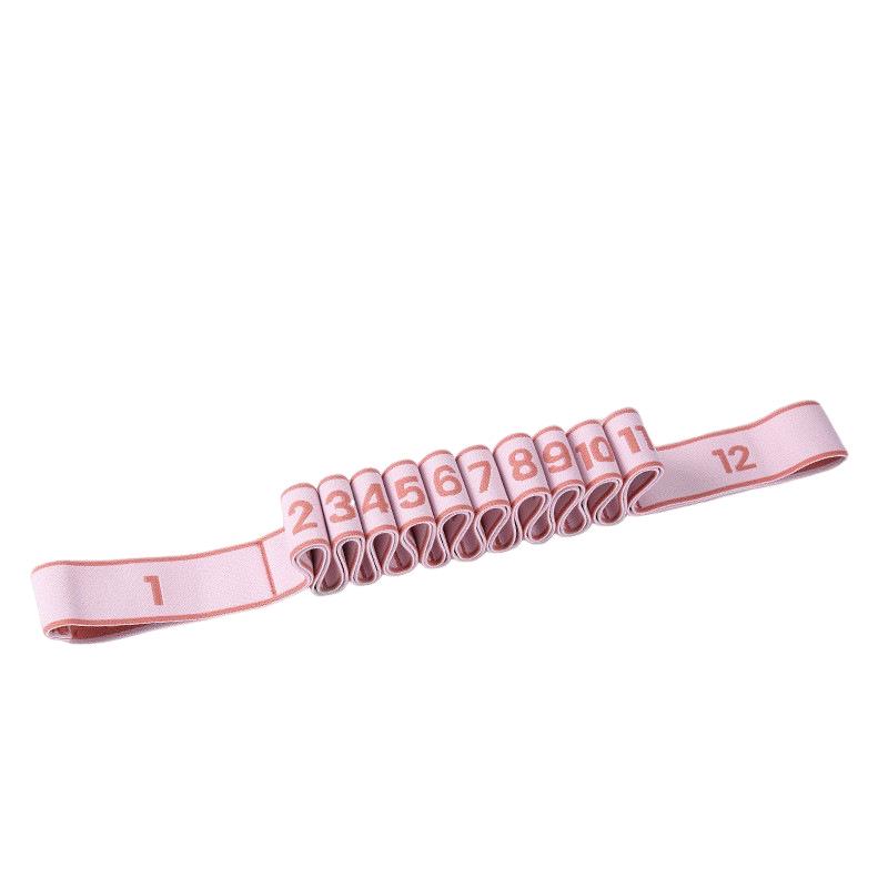 Kids' 8-Grid Stretch Band: Dance & Yoga Elastic Resistance Band