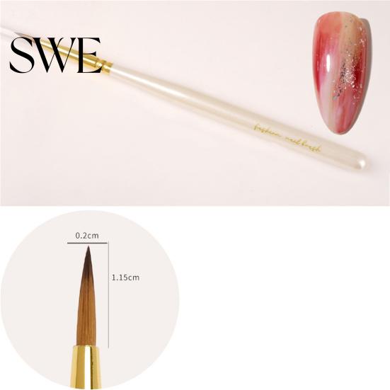 Manicure Brush Nail Pen Easy to Use Multi-function Tip Supply Head Gel Painting Brushes for Professional