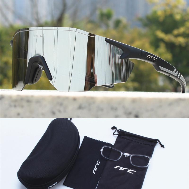 NRC Ultralight Rimless Photochromic Cycling & Outdoor Sports Glasses