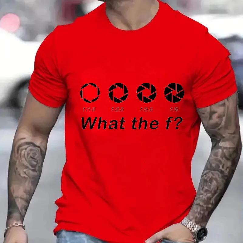 T-shirts for Men Funny Photographer Shirt Photography Oversized T Shirt Women Men T-shirts Streetwear Camera Male Shirt Y2k Tops