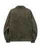 Standarderror 87-Stan009 [Renewal] Standard Blouson Suede Jacket Crack Khaki (C Type)